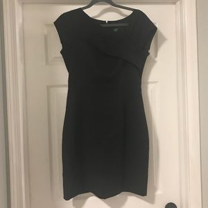 NWOT JCREW Black Suiting Dress - Size 6